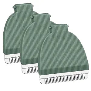 3 Packs Green Replacement Blades for Meridian Trimmer,Compatible with Meridian Body Trimmer Onyx & Sage���Hygienic Ceramic Replacement Blades