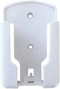 Remote Holder Wall Mount Media Controller Organizer White Plastic Storage Box