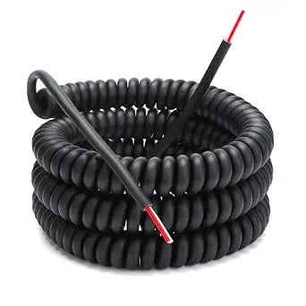 4-20-2 Wire Coil Cord 20/2 20 Foot Coiled Extension Cord