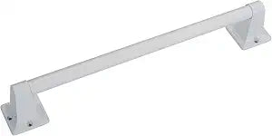 Joyrain Stainless Steel Bathroom Grab Bar for Elderly - Safety Rail & Towel Rack Dual Function, 9/16/24 Inch Anti-Slip Handle for Shower/Toilet/Tub (White, 24 inch)