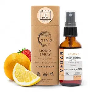 Vitamin C Spray Mist - Easy-to-Use Spray - Made in USA, 2 FL oz/60 ml