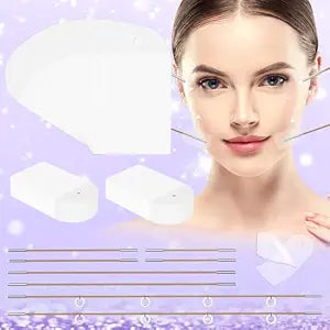 Face Lifting Tape with 8 Strings, 58Pcs Facelift Tape for Facial Sculpting