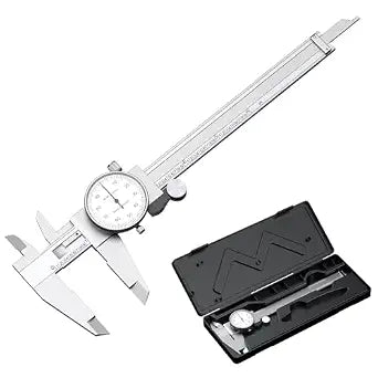 HDLNKAK Dial Caliper Shockproof with Watch 0-6" Range