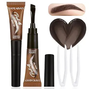 2PCS Tattoo Eyebrow Gel Easy Peel Off with Tweezers, ���������Waterproof������������������Sweatproof������������������