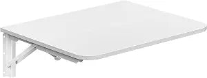 HOOBRO Folding Table, Wall Mounted Desk, Floating Wall Desk