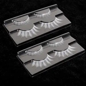 4 Pairs Halloween White False Eyelashes White Eye lashes Anime Eye Makeup
