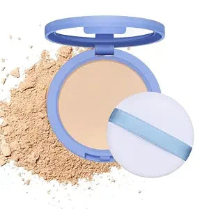 Oil Control Face Pressed Powder Compact Matte Smooth Flawless