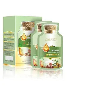HUANG YI Botanical Bubble Hair Color - New Plant-Based Natural Tint (Natural Black)
