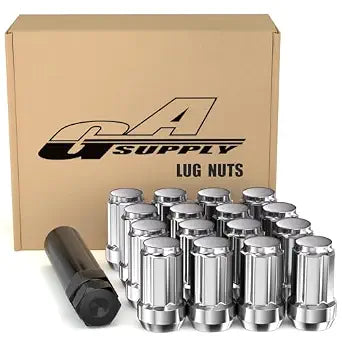 GAsupply 10x1.25 ATV Lug Nuts Spline, 1.38" 35mm Tall Conical Seat, 16 Pcs