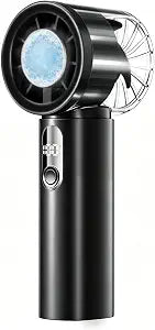 Portable Handheld Small Turbo Fan with Ice Cooling, Black