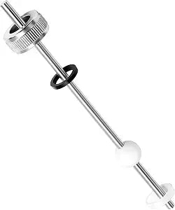 Sink Pop-Up Drain Rod Assembly Replacement for Symmons P-112N, 16mm Ball