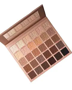 Polet Nude Eyeshadow Palette - Matte and Neutral Makeup, Highly Pigmented Creamy Eye Shadow Powder, Create a Neutral Eye Look, Long Wearing