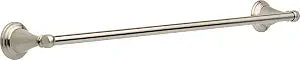 Delta Towel Rack | 24 Inch Brushed Nickel Towel Bar for Bathroom, Kitchen | Windemere Accessories