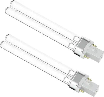 2Pcs 9W UV Light Bulb Fits for HVAC System R18, R18D, R2000 & A/C Unit