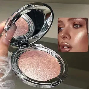 Champagne Gold Highlighter ��������� Waterproof Metallic Glow Cream for Face & Body | Warm Sunlit Shimmer with Silky Texture | Long-Lasting Radiant Finish, Glowing Contour f