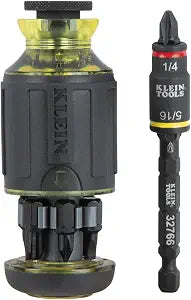 Klein Tools 32308F 10-in-1 Stubby Screwdriver Set