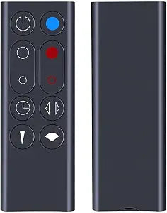 PZL Replacement for Dyson AM09 Hot + Cool Tower Fan Heater Remote Control - No Battery, Black