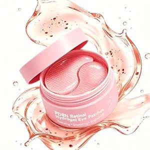 PDRN Eye Patches with Glow Jelly, Eye Mask for Puffy Eye & Dark Circles