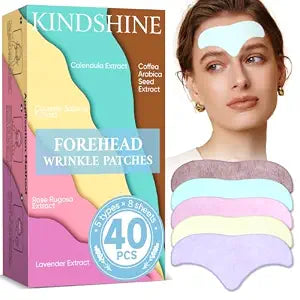 40 Pcs Forehead Wrinkle Patches, Overnight