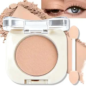 Peach Nude Eyeshadow Palette, Single Matte Eye Shadow for Older Women