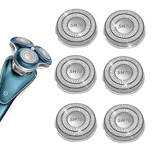 SH70/71 Replacement Heads Blades Fit for Philips Norelco Series 7000 New Upgraded SH70 Double Blades for norelco 7000 Replacement Heads