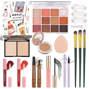 All In One Makeup Kit for Teen Girls Beginners Complete Starter Gift Set