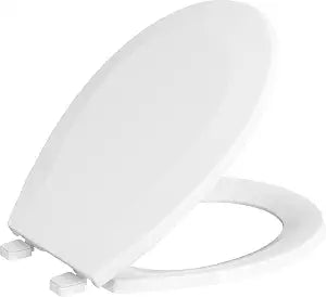 PROFLO PFTSE1000 Round Closed-Front Toilet Seat and Lid