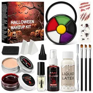 Halloween SFX Makeup Kit,Special Effects Scar Makeup for Adults