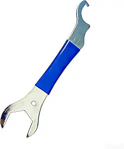 Beer Faucet Wrench Heavy Duty Draft Beer Tap Wrench - 26mm Metric Open-End Hex Nut Keg Spanner for Draft Beer Couplers and Kegerators