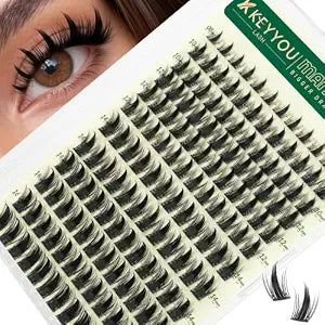 KEYYOU Manga Lash Clusters Soft Band Faye for Natural Look