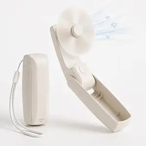 Personal Hand Held Fan, Lightweight Battery Handheld Fan