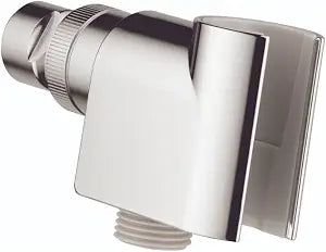 hansgrohe Robust Construction Handheld Shower Head HolderModern in Chrome, 04580000