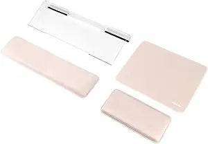 MOSISO Computer Keyboard Stand&Wrist Rest Support for Keyboard, Apricot