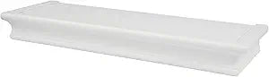 High & Mighty Floating Shelf, 18in x 6in x 2in, 1 Pack, White