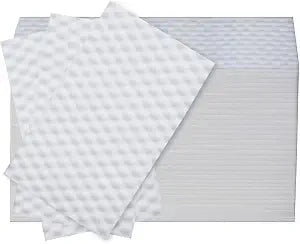 Convex Point Melamine Eraser Sheets, 50 Count