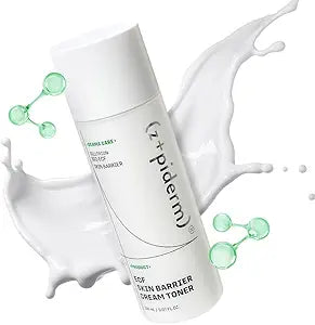 Zipiderm EGF Skin Barrier Cream Toner, Korean Milky Toner, 5.07 fl oz