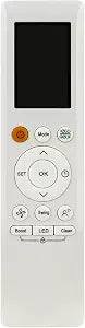 RG10A-BGEF Replace AC Remote Compatible with Midea/Carrier/SystemAir A/C