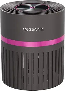 MEGAWISE True HEPA Air Purifier, 6 Speeds, Sleep Mode, 215 Sq Ft