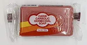 Kendel Carib Carbolic Antiseptic Soap Bar – Natural Scented Red Soap, Deodorizing & Germ Protection – Antibacterial Bar for Skin Care, 3.5 oz