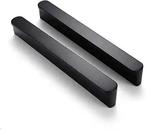 5 Pack Black Cabinet Pulls - Kitchen Hardware Handles for Dresser Drawers -T Shape Cabinet Hardware (7.09 inch,Black)