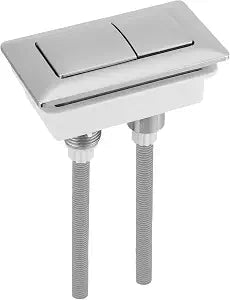SEWACC Rectangular Dual Flush Toilet Button Replacement Water Tank Push Button Toilet Flushing for Tank Repair Easy Install 5.51 X 3.34 X 1.77 in 1 pack