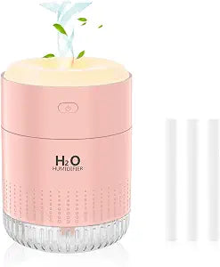 Small Humidifier for Plants, Small Plant Humidifier Indoor, Pink