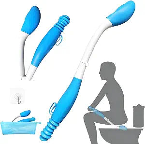 Foldable Toilet Aids for Wiping Bottom - Butt Wiper Tool