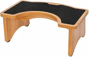 StrongTek Enhanced Squatting Toilet Stool, Wooden Potty Stool for Bathroom