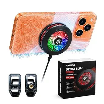 Magnetic Phone Cooler for Gaming, Ultra-Thin Fast Cooling