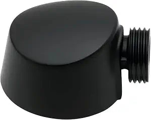 A725 Matte Black Handheld Shower Wall Connector, Replacement Part For Moen