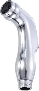 uxcell Bidet Sprayer, Pressurized Handheld Bidet Sprayer for Toilet, Jet Spray Bidet Attachment Bidet Toilet Sprayer Head for Kitchen Bathroom Toilet Flushing Washing, Arc, Silver