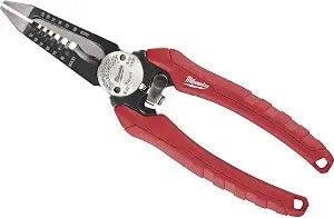 Milwaukee 48-22-3079 6-In-One Combination Wire Stripping & Reaming Pliers For Electricians