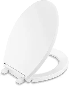 Sterling 38715-0 Sentra Quiet-Close round-front toilet seat, White