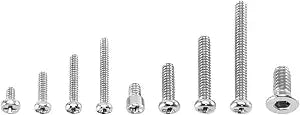 INJORA Grade 12.9 Alloy Steel M1.0 M1.4 M2.0 Screws Set for 1/30 SCX30